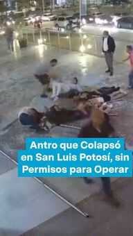 Colapsa Barandal de una Discoteca en San Luis Potosí