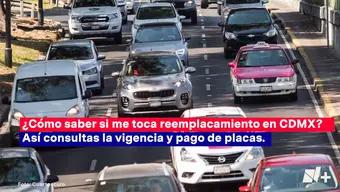 Foto: Reemplacamiento CDMX 2024