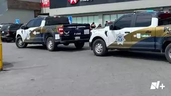 Una falsa alarma de bomba en un banco movilizó a corporaciones de emergencia.