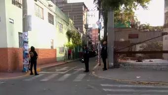 Foto: Movilización Policiaca tras Balacera en la Colonia Pensil, en la Miguel Hidalgo